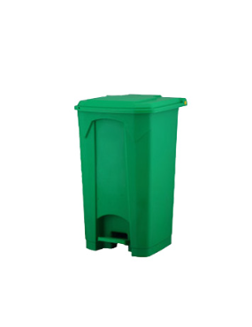 Balde de Lixo Verde 80Lts