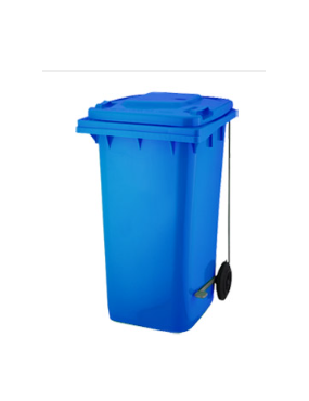 Contentor de Lixo Azul com...