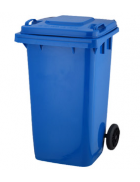Contentor de Lixo Azul com...